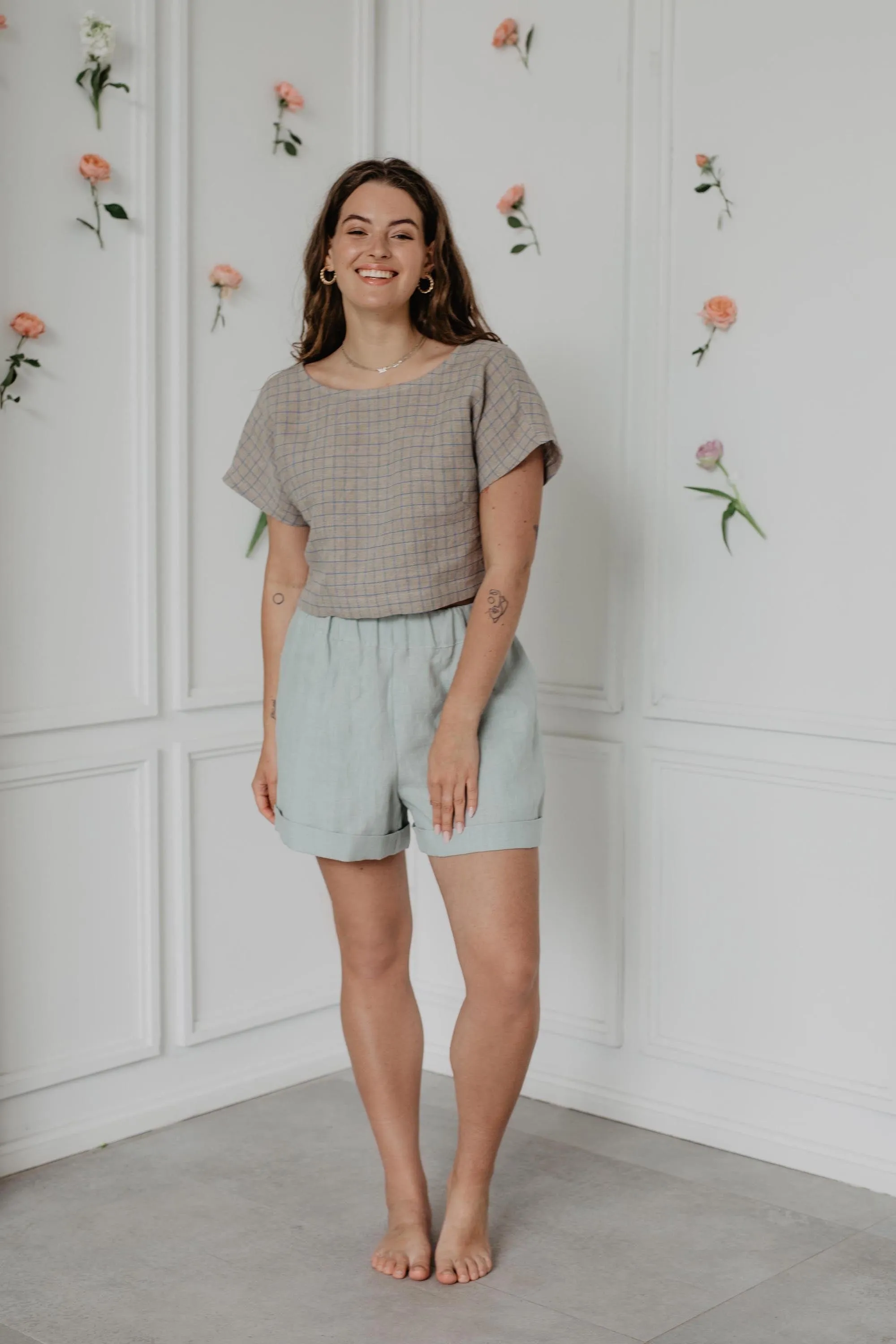 Mia Linen Shorts | Multiple Colours