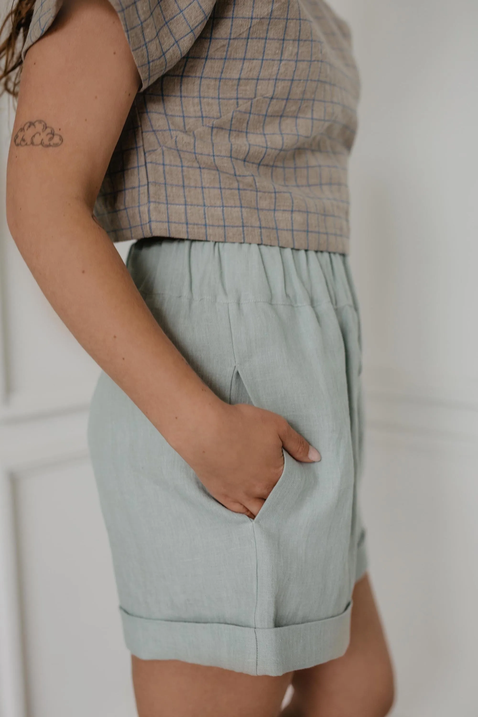 Mia Linen Shorts | Multiple Colours