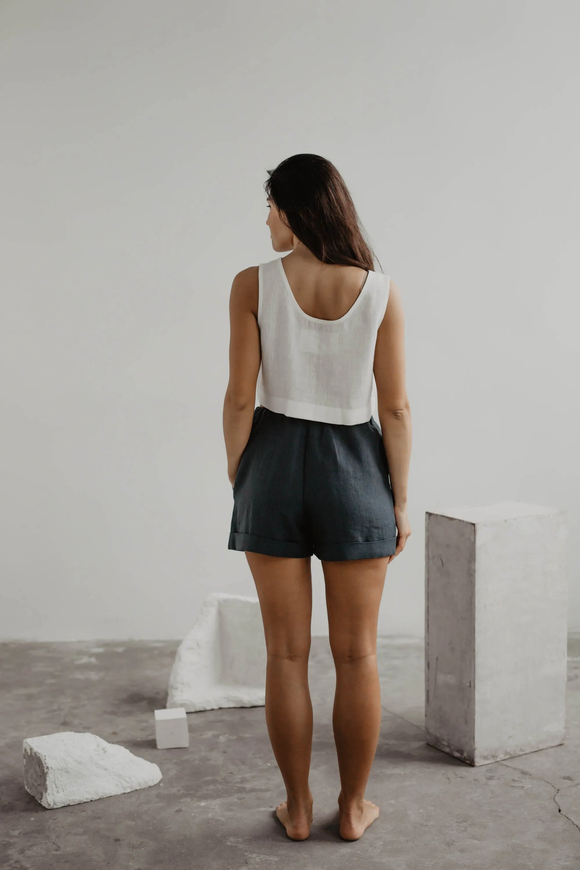 Mia Linen Shorts | Multiple Colours