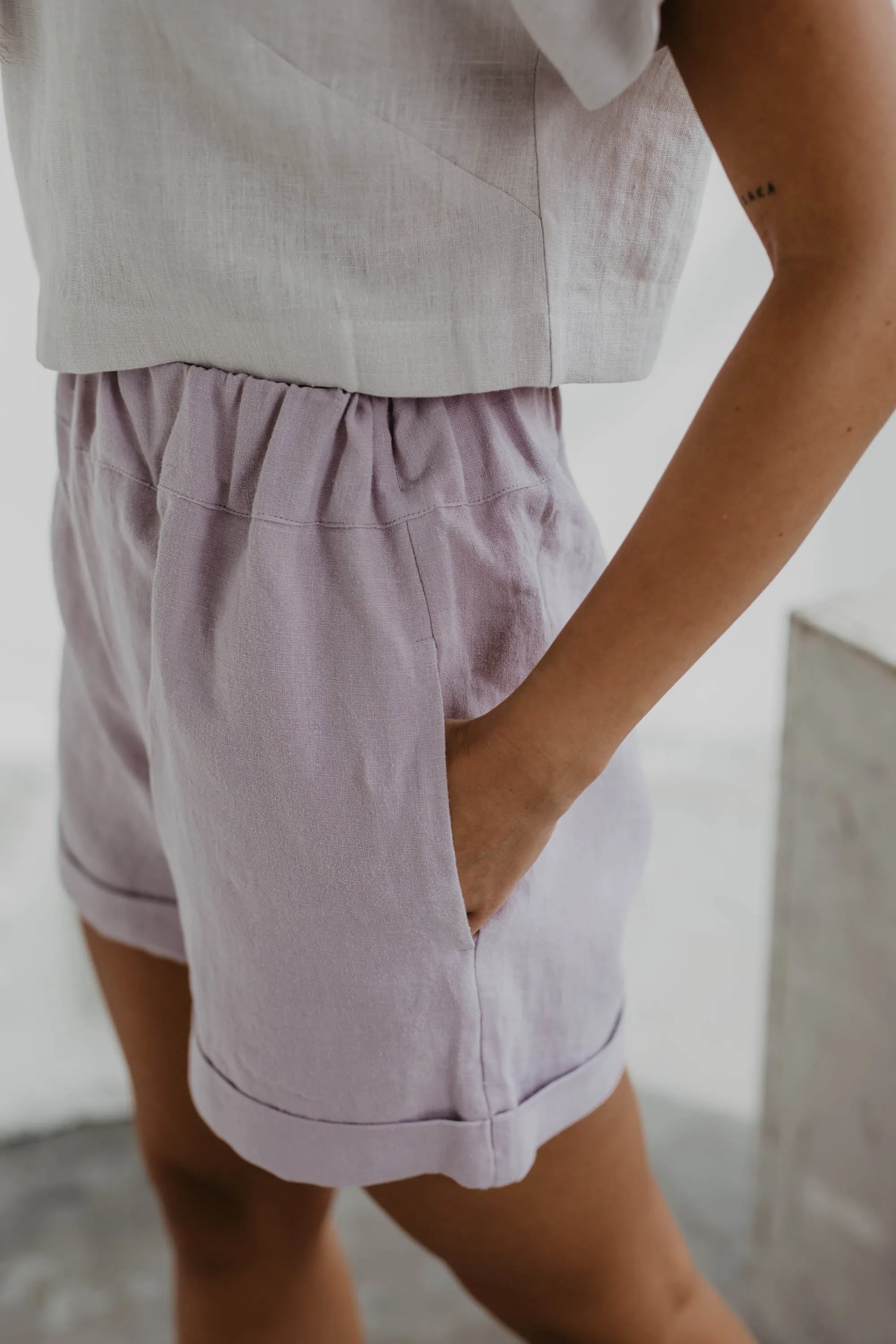 Mia Linen Shorts | Multiple Colours