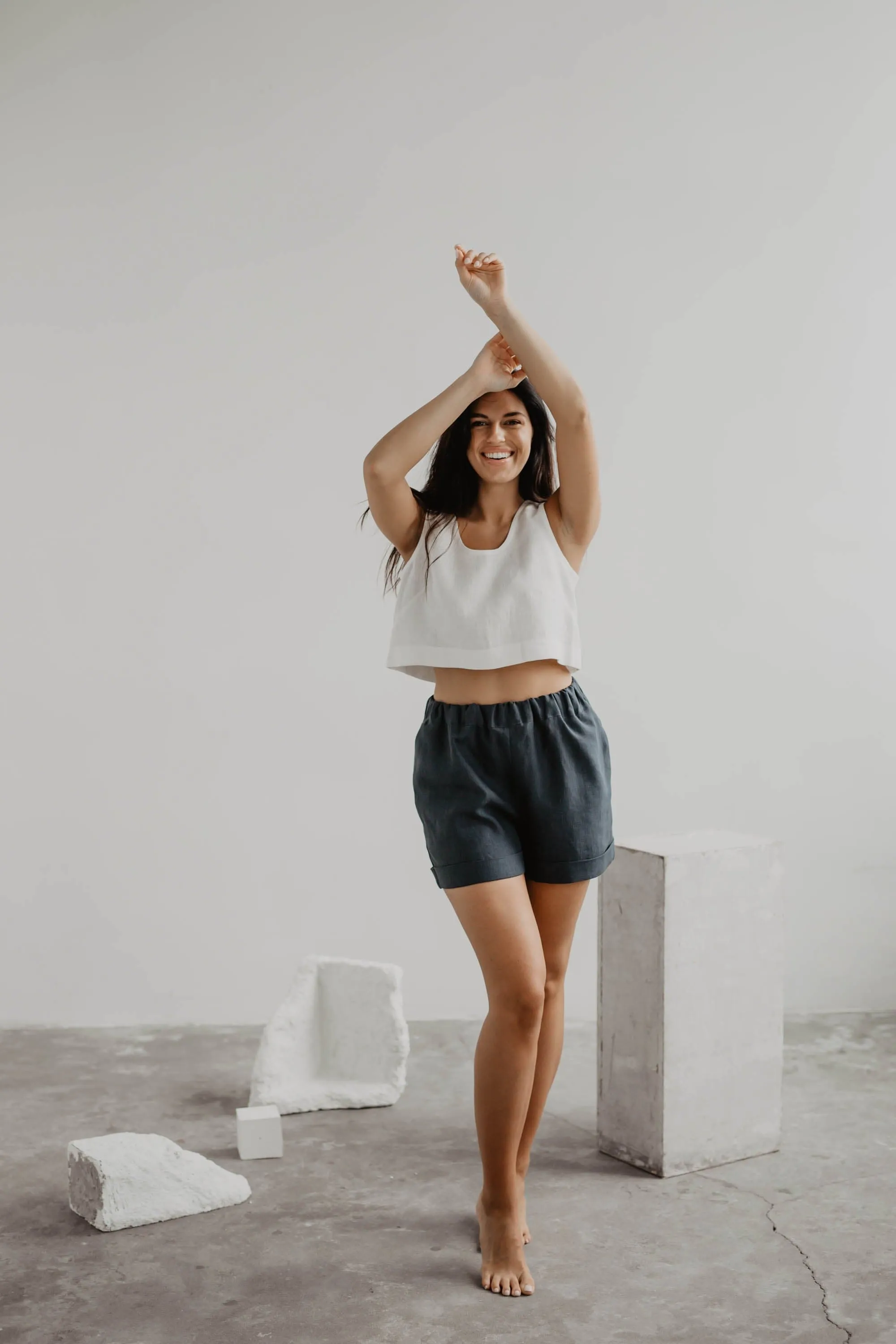 Mia Linen Shorts | Multiple Colours