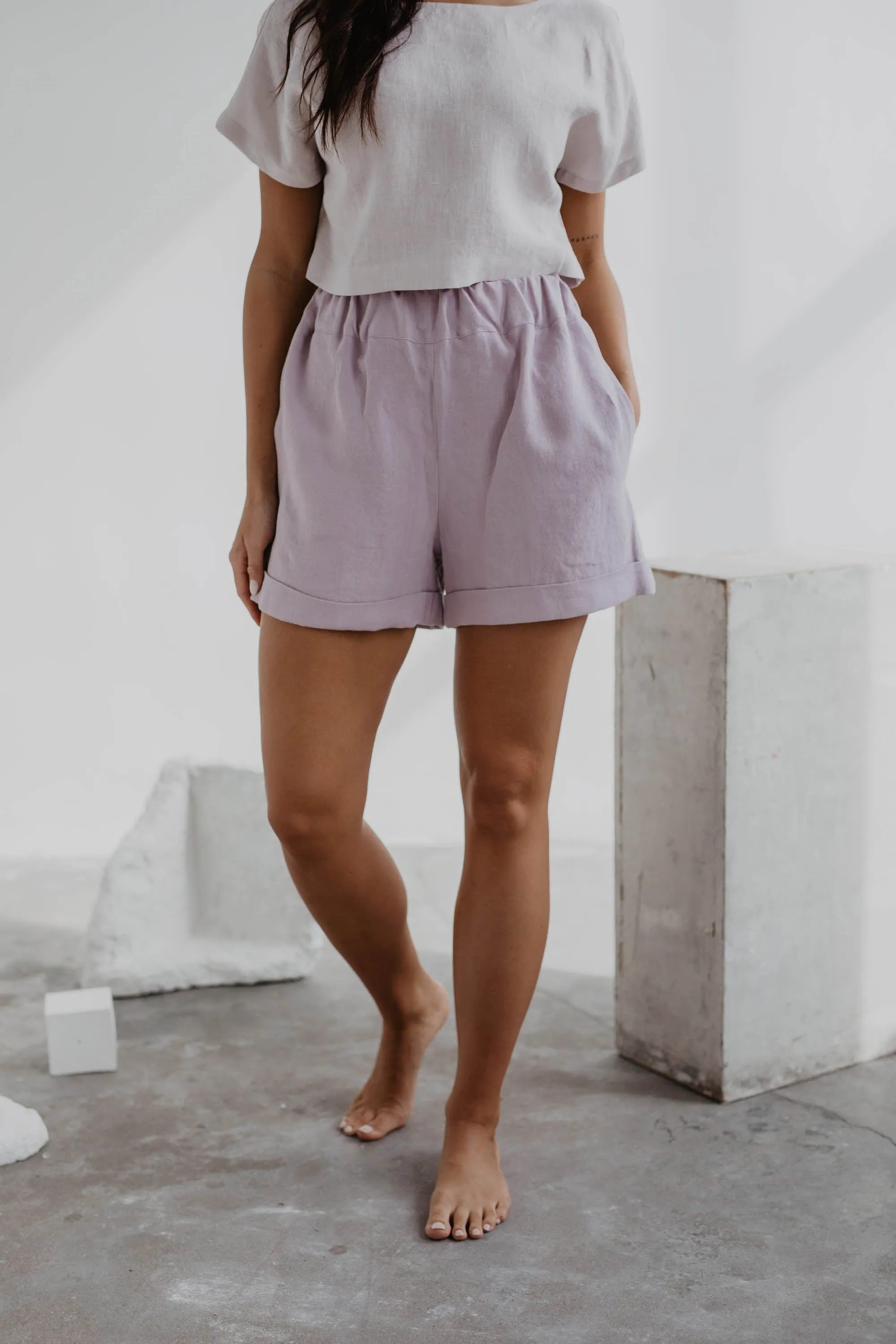 Mia Linen Shorts | Multiple Colours