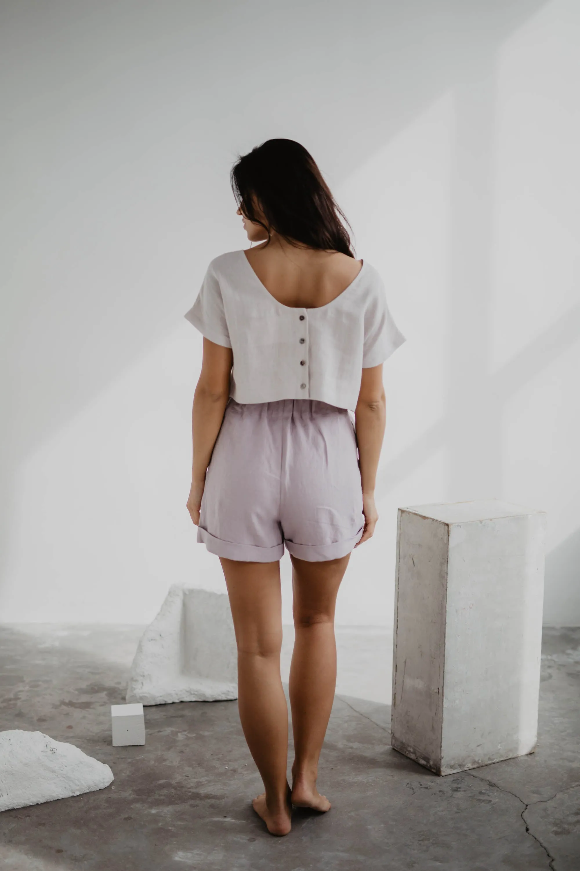 Mia Linen Shorts