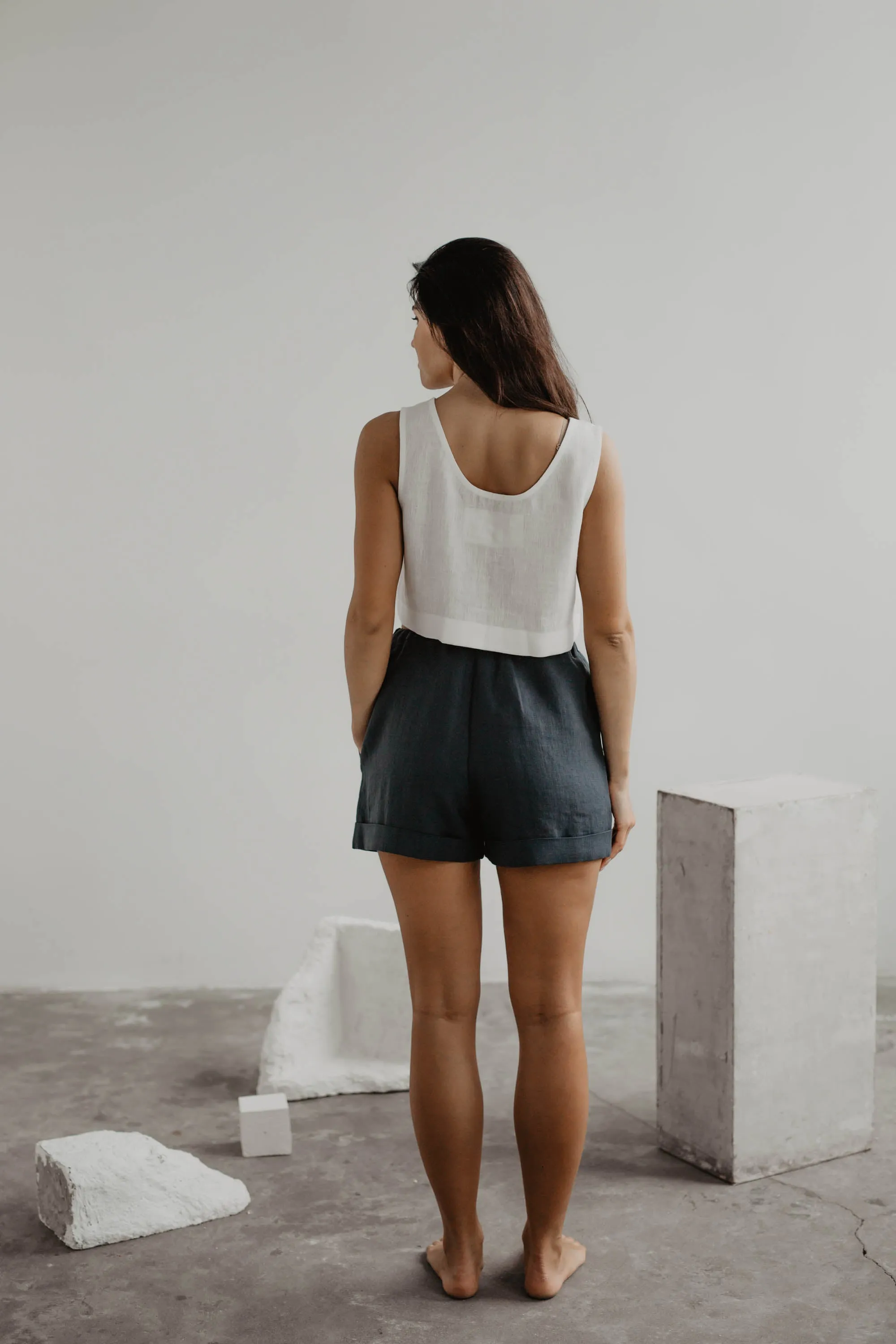 Mia Linen Shorts