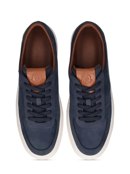 Moncler   Monclub leather sneakers 