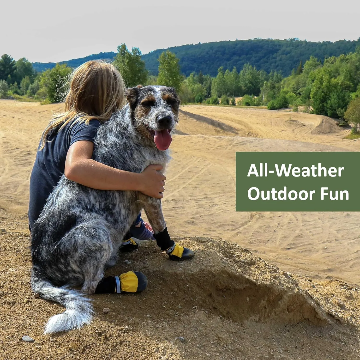 Muttluks: All-Weather Boots for Dogs (4 Pack)