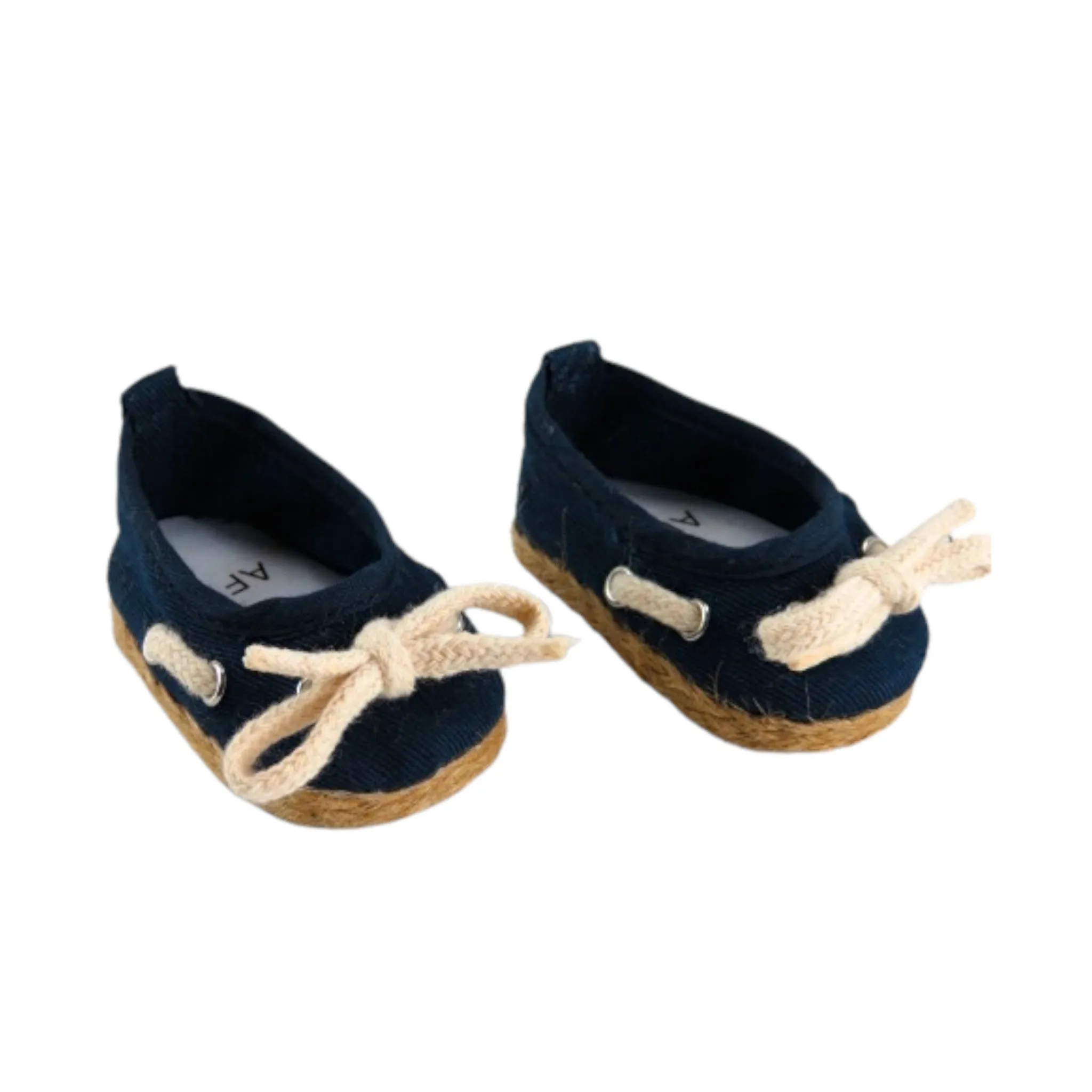 Navy Nautical Flats for 18-inch dolls