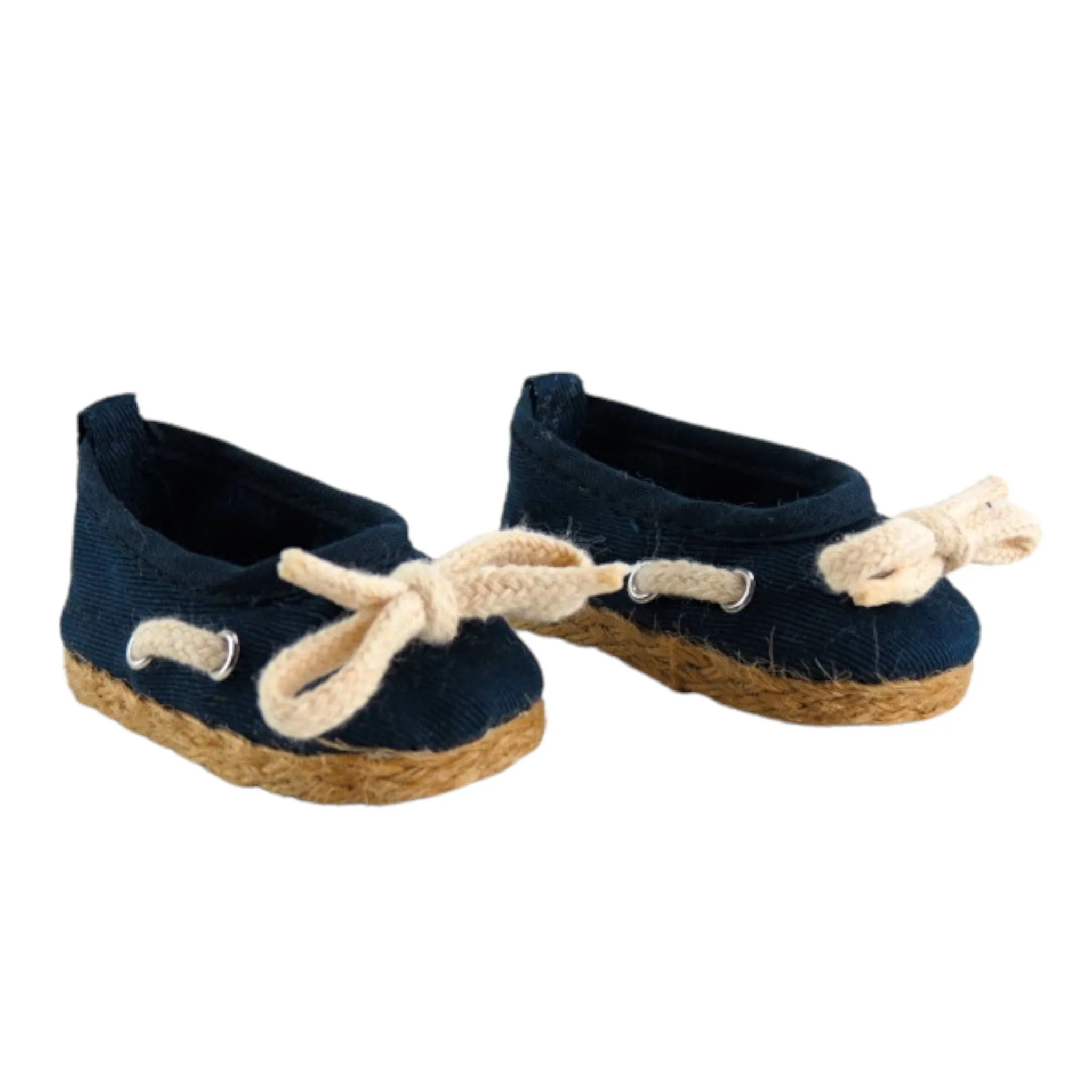 Navy Nautical Flats for 18-inch dolls