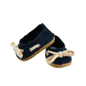 Navy Nautical Flats for 18-inch dolls