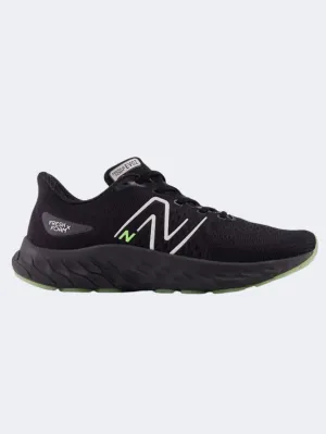 New Balance Fresh Foam Evoz Men Running Shoes Black/Lime/Phantom