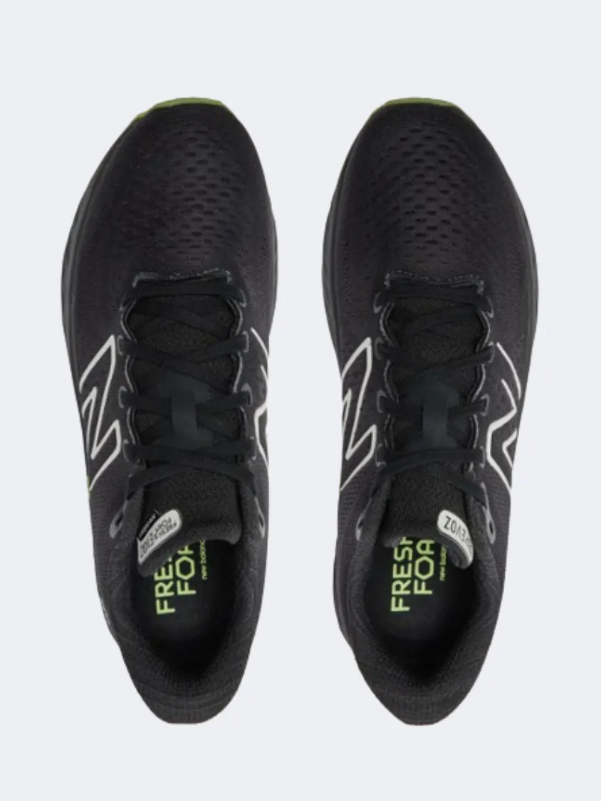 New Balance Fresh Foam Evoz Men Running Shoes Black/Lime/Phantom