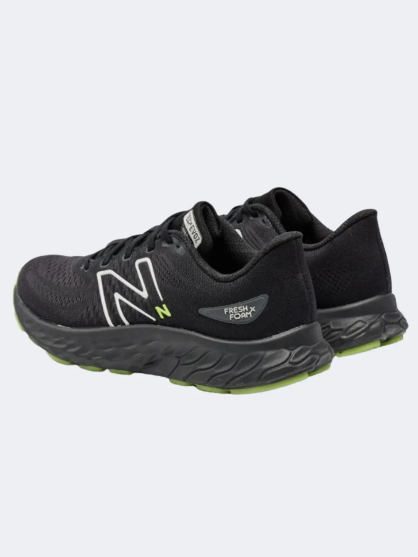 New Balance Fresh Foam Evoz Men Running Shoes Black/Lime/Phantom