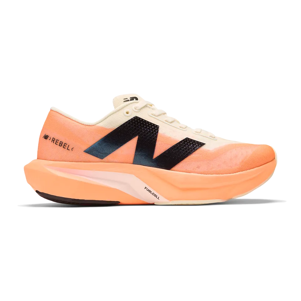 New Balance Women's FuelCell Rebel v4 Hot Mango/Angora/Black