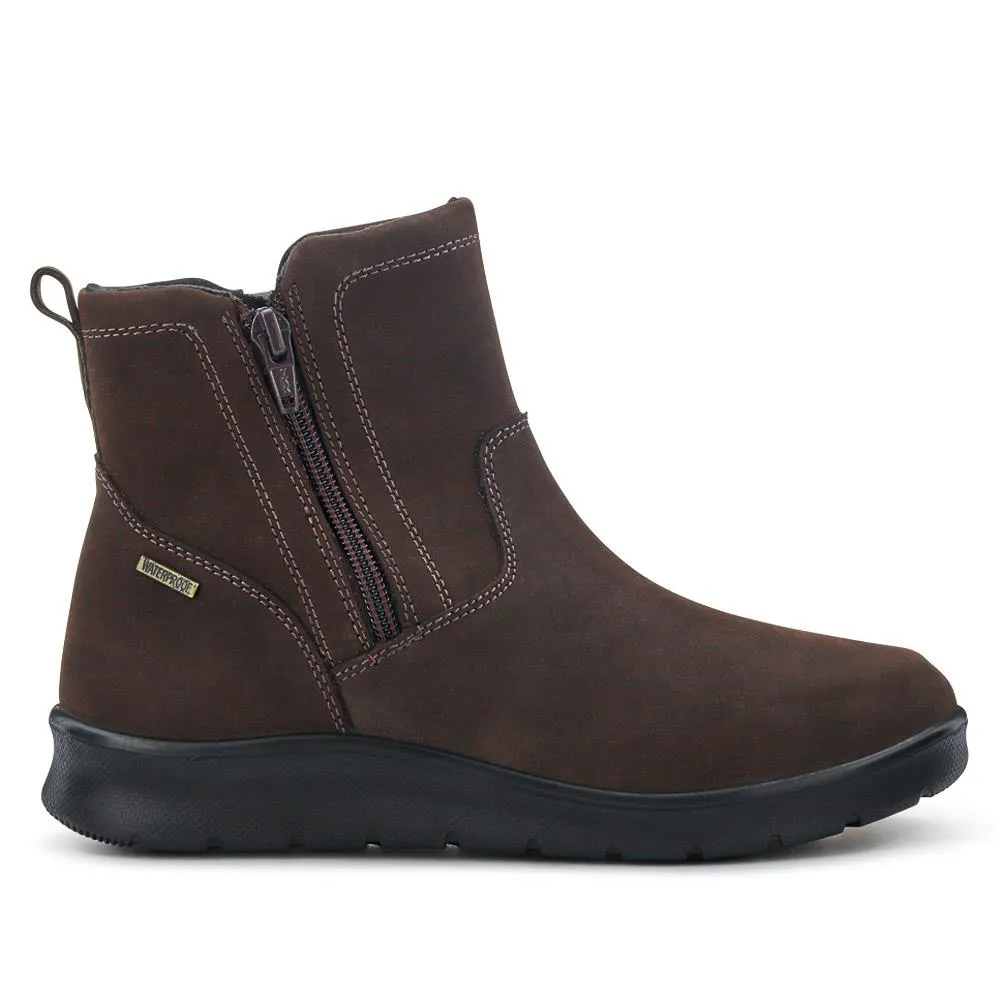 Newquay Waterproof Zip-Up Boots - NEWQUAY / 326 580