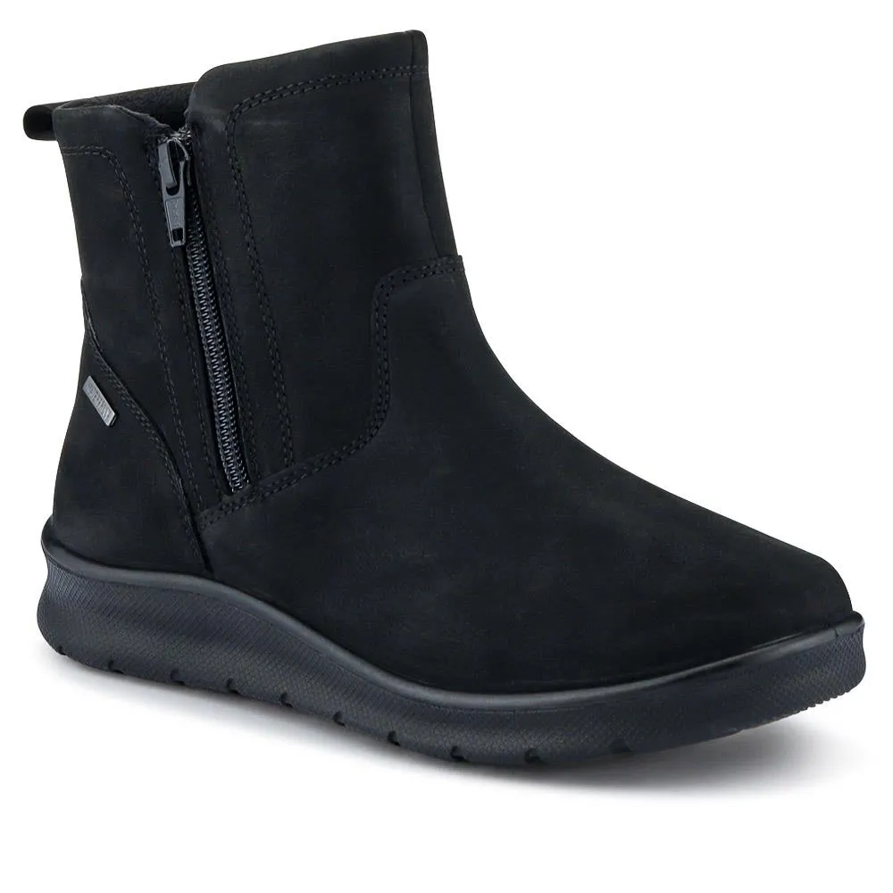 Newquay Waterproof Zip-Up Boots - NEWQUAY / 326 580