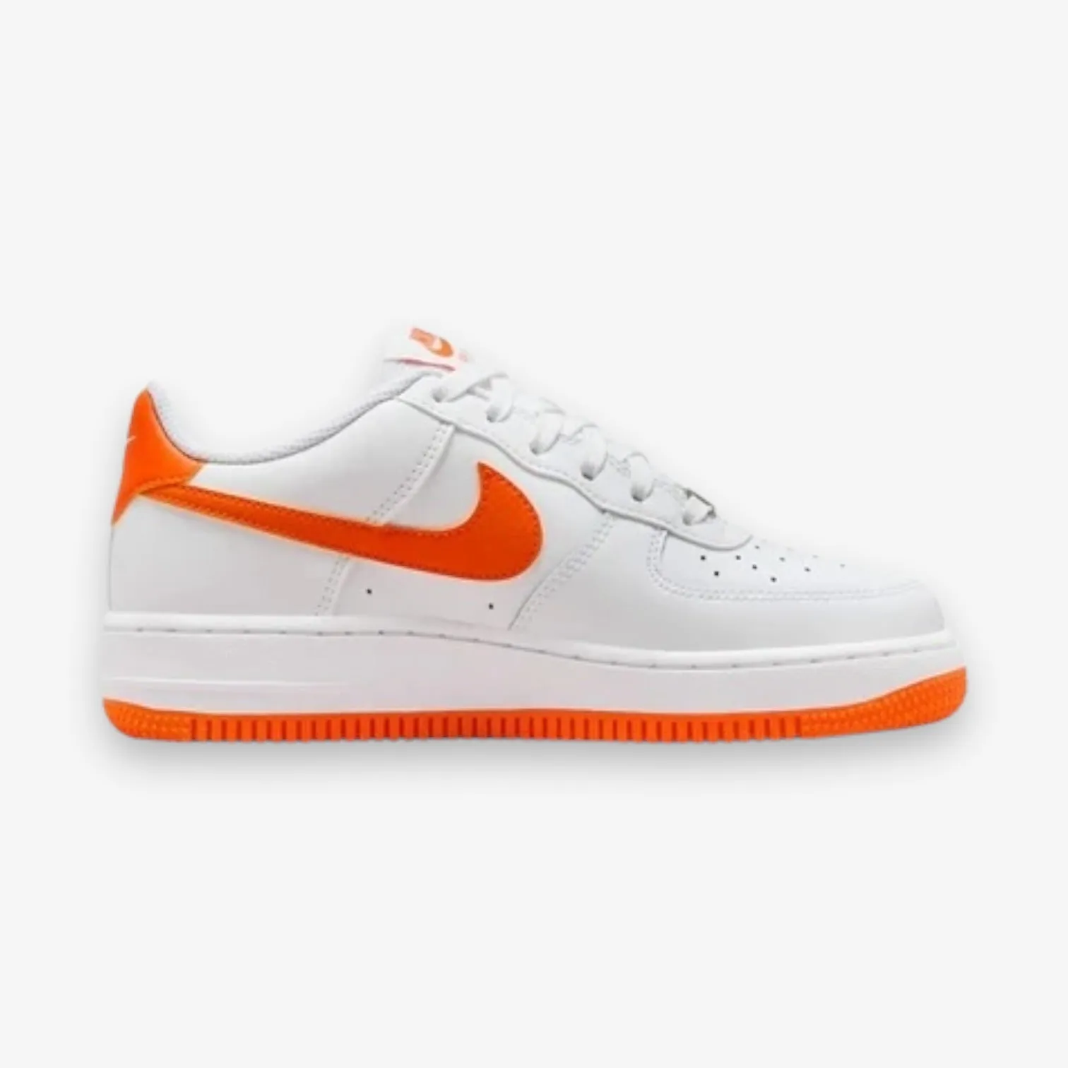 Nike Air Force 1 (GS) White Safety Orange White FV5948-113