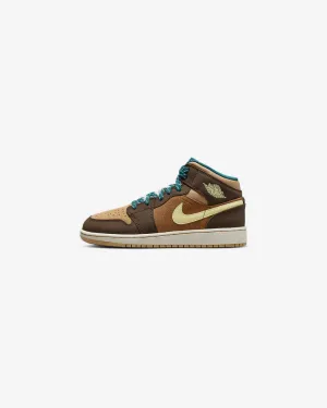 Nike Air Jordan 1 Mid SE 'Cacao Wow’ Sneakers