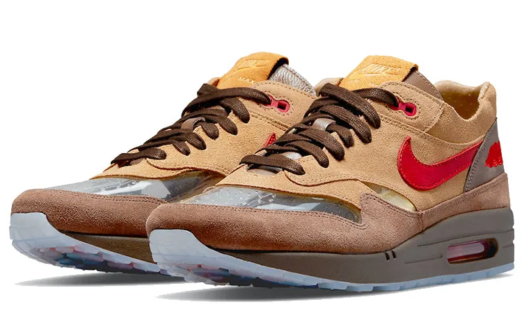 Nike Air Max 1 Clot Kiss of Death CHA sneakers, khaki