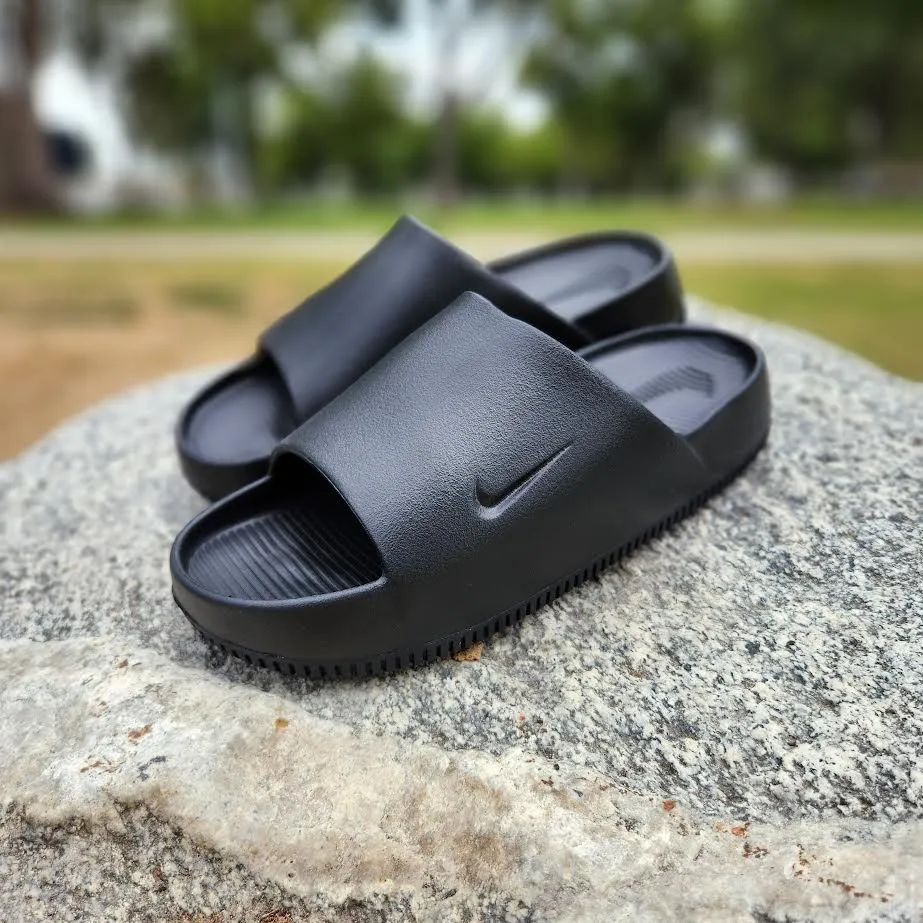 Nike Calm Slides 'BLACK'