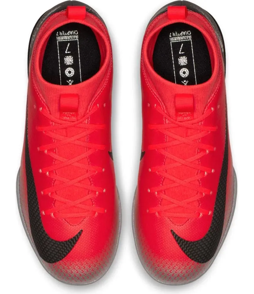 Nike JR Mercurial Superfly 6 Academy CR7 IC-Crimson/Chrome