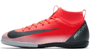 Nike JR Mercurial Superfly 6 Academy CR7 IC-Crimson/Chrome