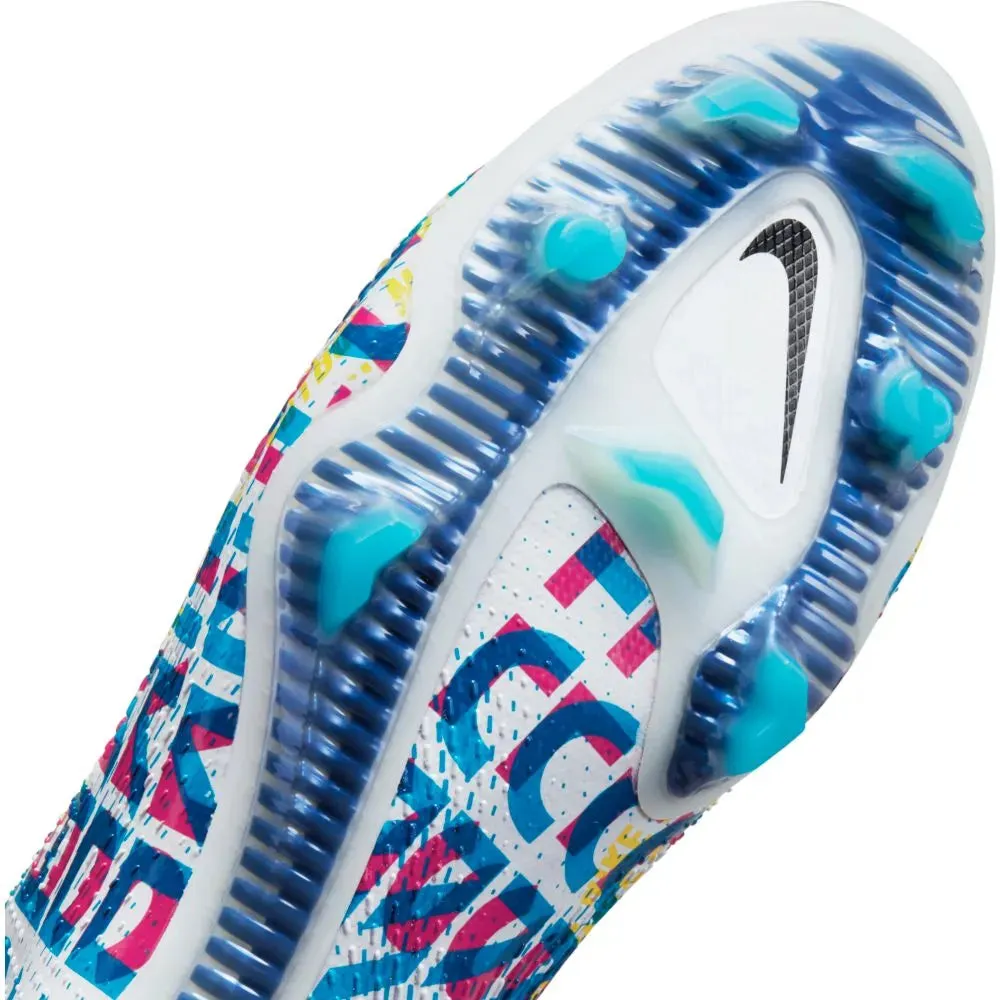 Nike Phantom GT Elite 3D FG - White-Blue-Pink-Yellow