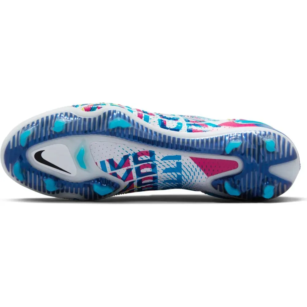 Nike Phantom GT Elite 3D FG - White-Blue-Pink-Yellow