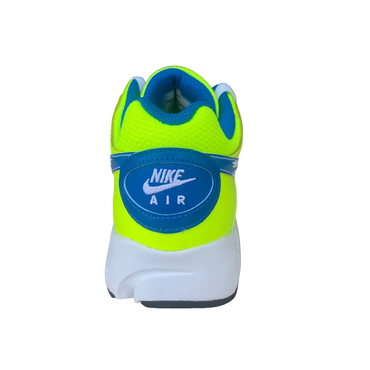 Nike sneakers da uomo Air Max Go Strong Essential 631718 700 giallo fluo-bianco-azzurro