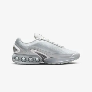 Nike | WMN'S AIR MAX DN  { WHITE/METALLIC SILVER-PURE PLATINUM