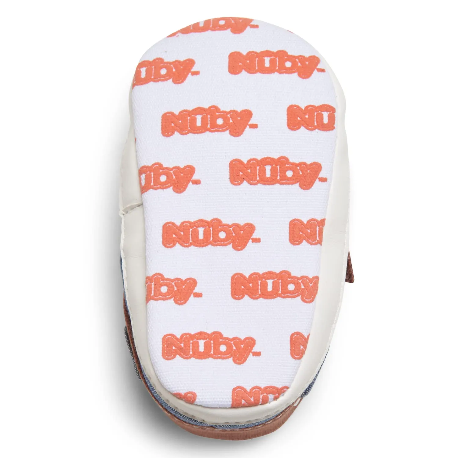 Nuby Baby Boys Girls Infant Boat Shoes, Childrens Casual Style Loafers, Non Slip Soft Sole Shoe with Pull On Tab