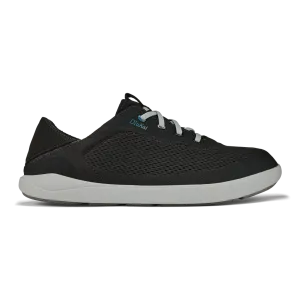 Olukai Moku Pae Shoe-Black/Blue Coral