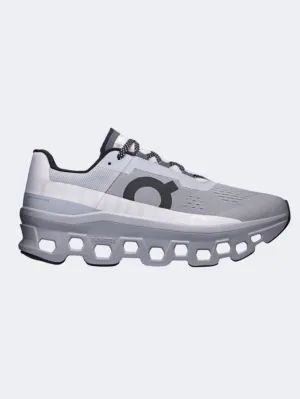 On Cloudmonster Men Running Sneakers Alloy/Silver