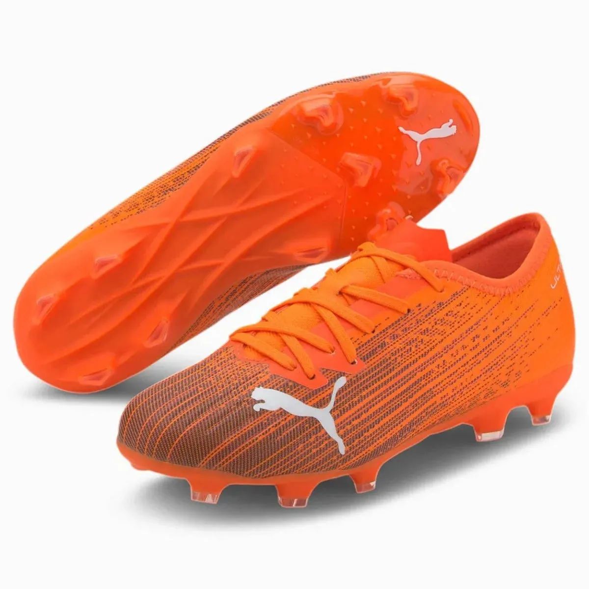 Puma JR Ultra 2.1 FG-AG - Orange-Black