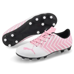 Puma Kids Tacto II FG-AG - White-Pink