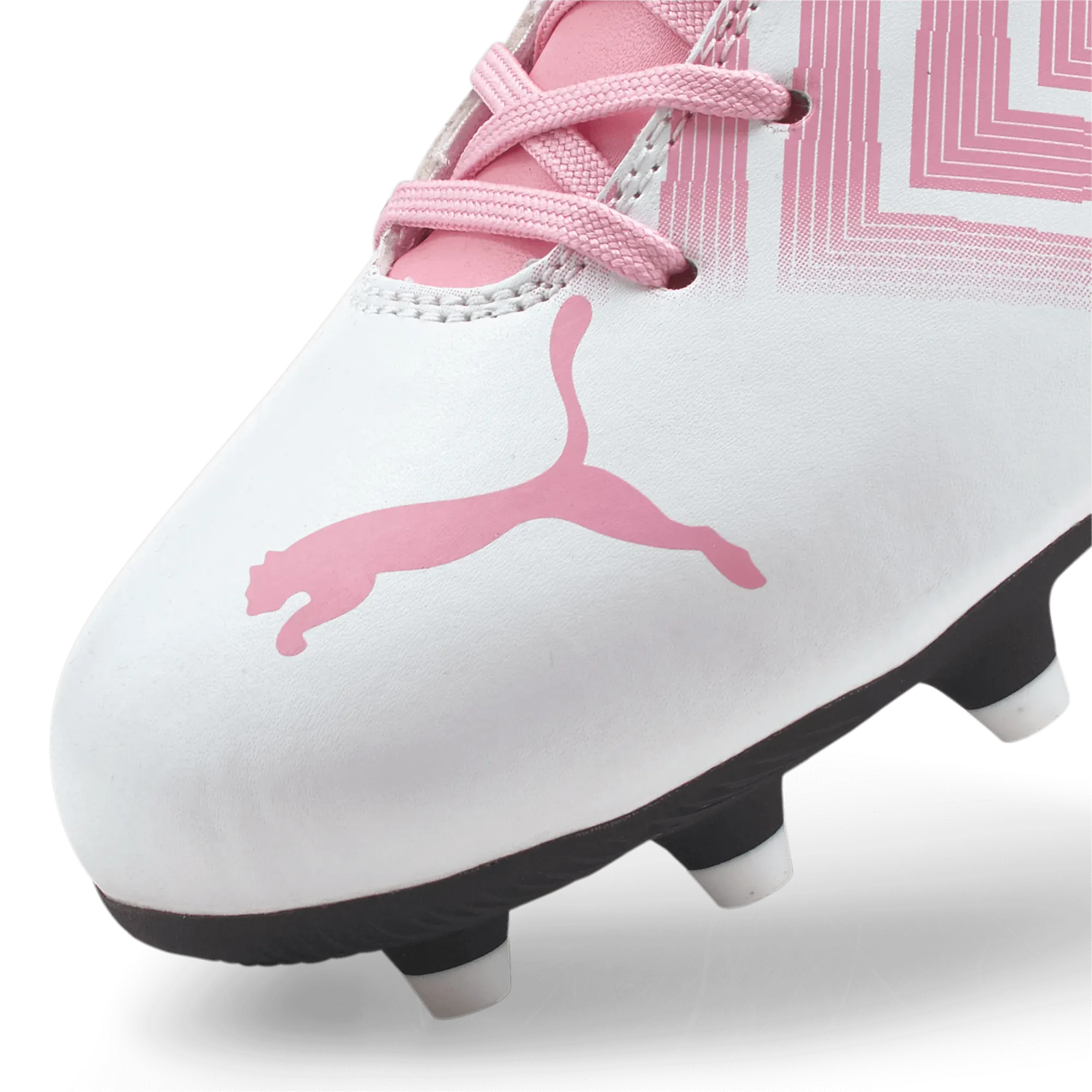 Puma Kids Tacto II FG-AG - White-Pink