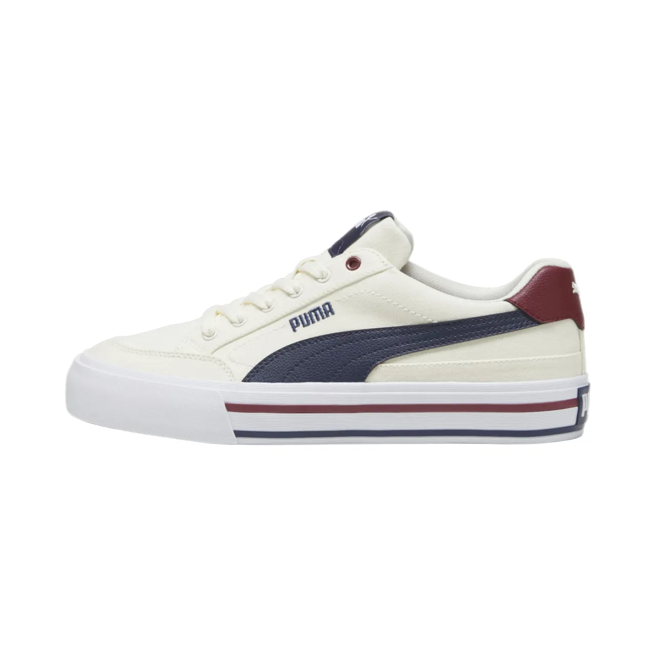 Puma scarpa sneakers da adulto Court Classic Vulc FS 396353-01 bianco-blu