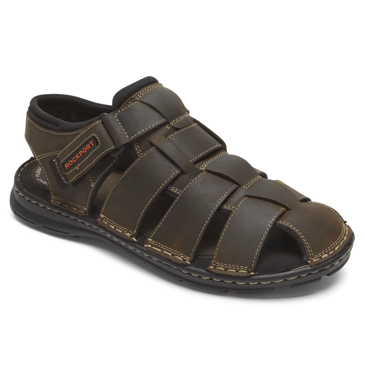 Rockport Men's Darwyn Fishermen Sandal - Brown