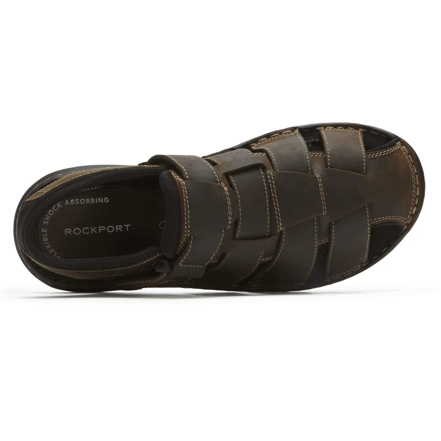 Rockport Men's Darwyn Fishermen Sandal - Brown