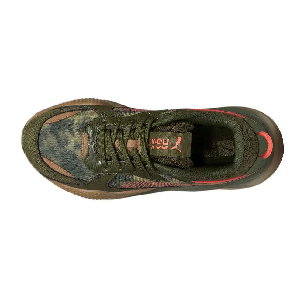 Rs-X Camo Dye Lace Up Sneakers