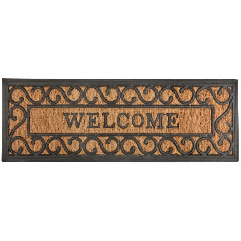 Rubber & Coir Welcome Mat