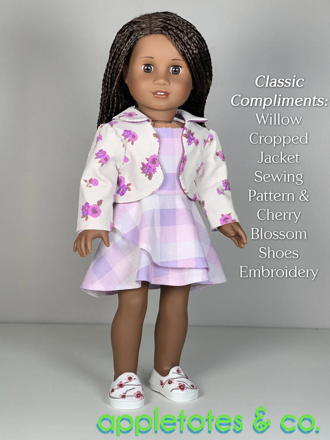 Sabrina Dress 18 Inch Doll Sewing Pattern