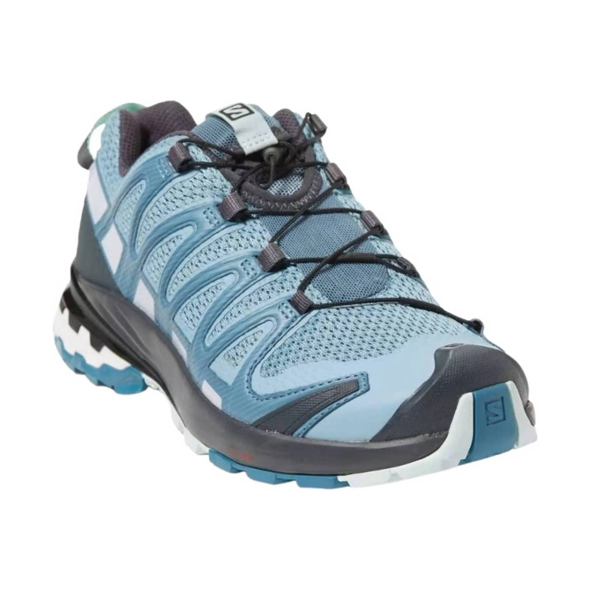 Salomon Women's XA Pro 3D V8 Trail Running Shoes - Ashley Blue/Ebony/Opal Blue