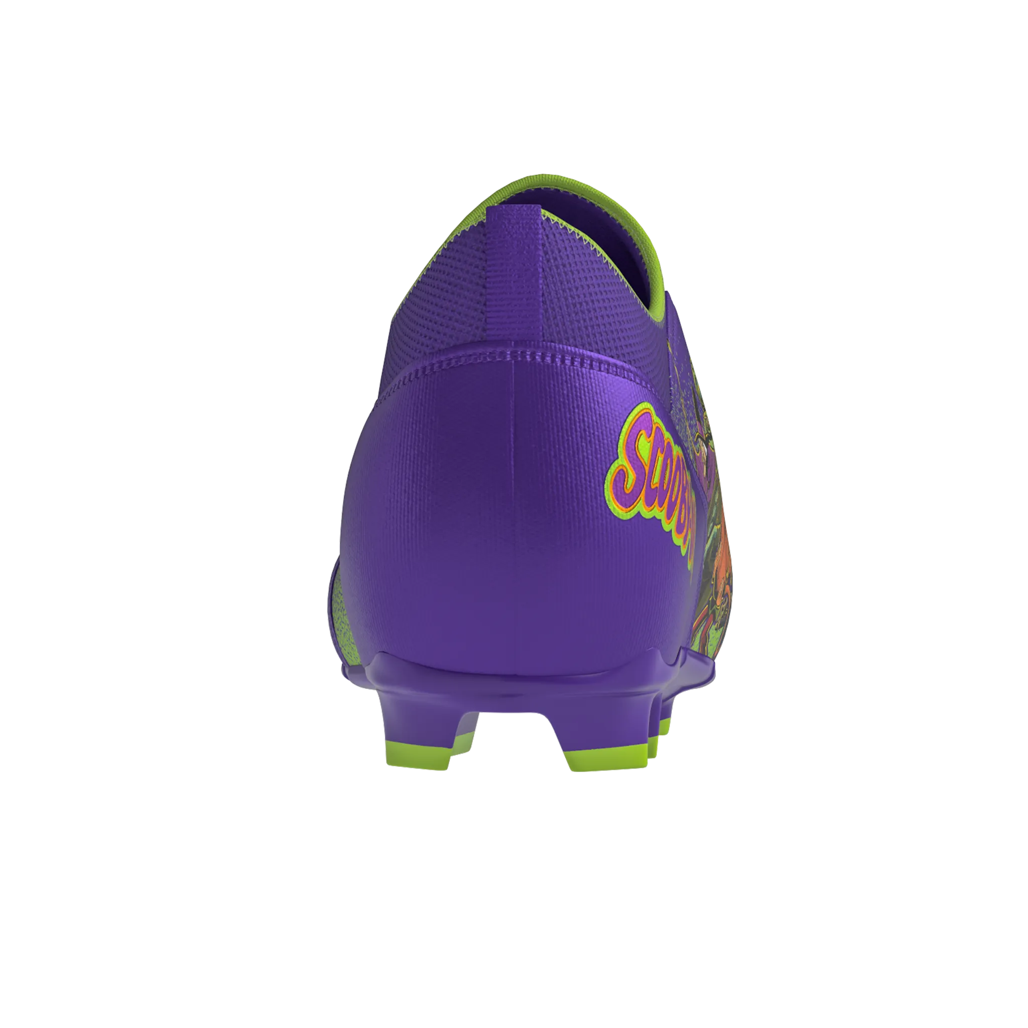 Scooby-Doo 'Unmasked' Purple Football Cleats - Velocity 3.0 by Phenom Elite