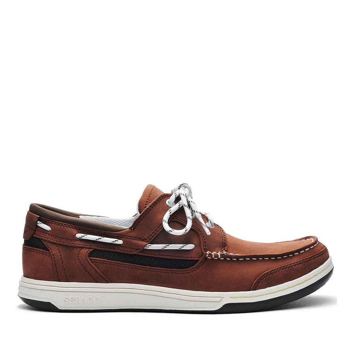 Sebago Mens Triton Three Eye Boat Shoe