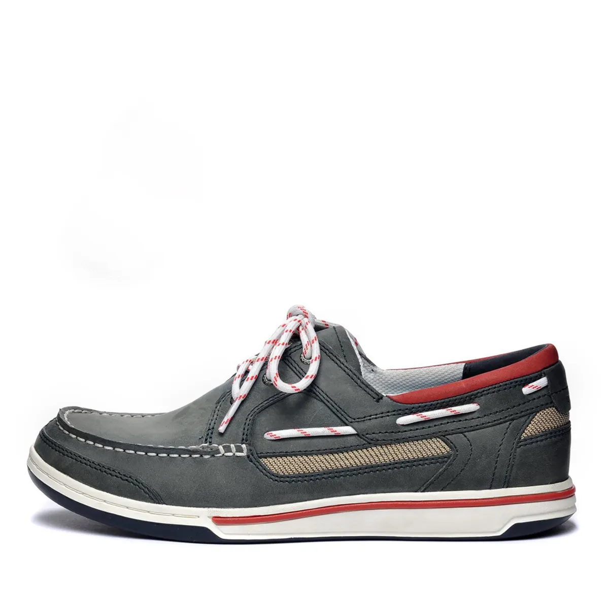 Sebago Mens Triton Three Eye Boat Shoe