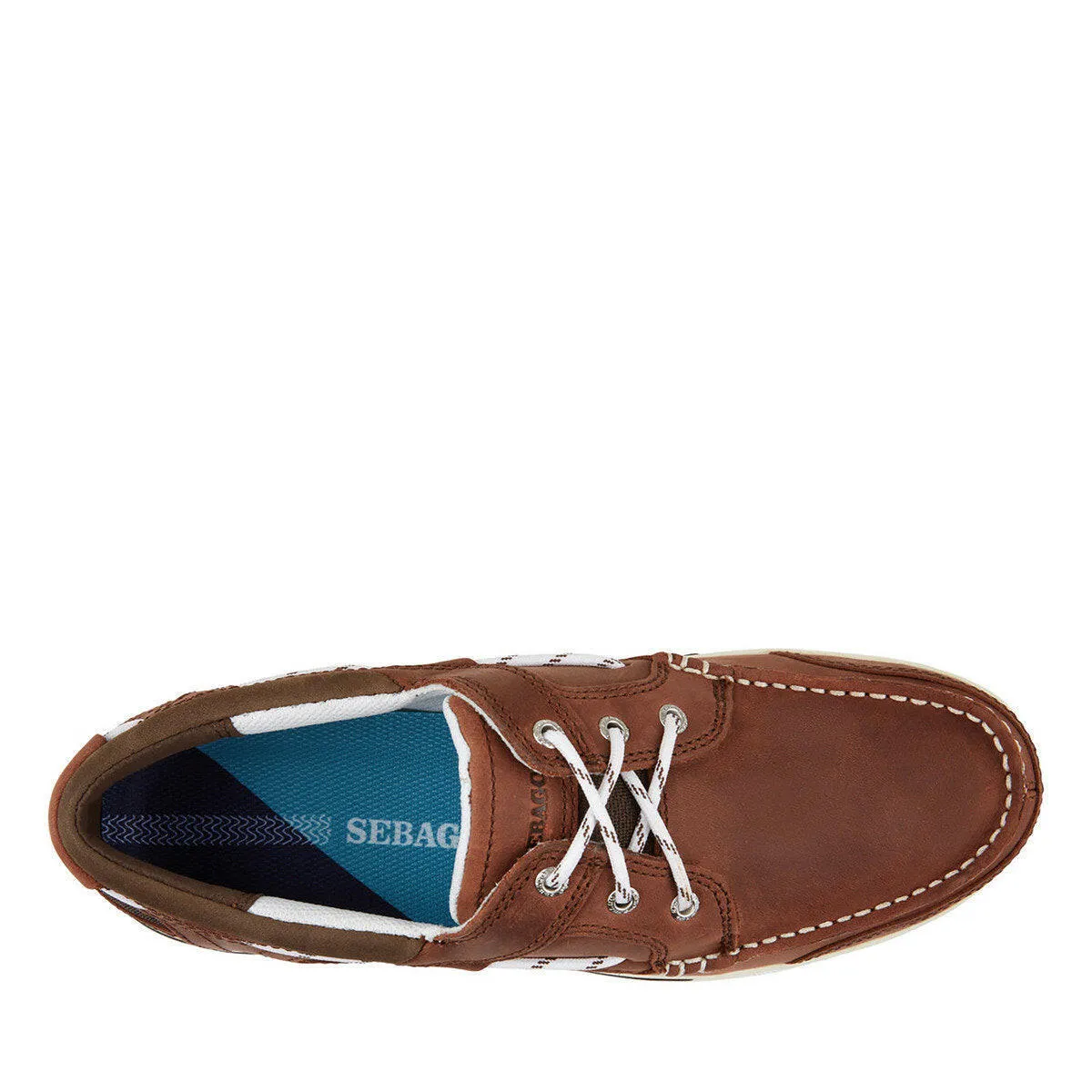 Sebago Mens Triton Three Eye Boat Shoe