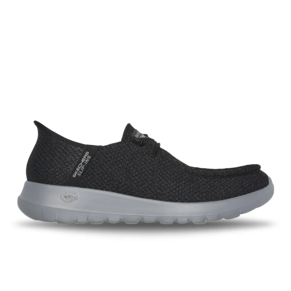 Skechers Men's Slip-Ins GO WALK Max Halcyon - Black/Gray