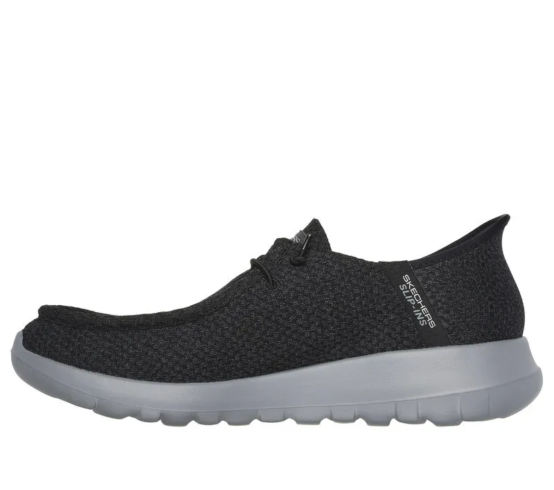 Skechers Men's Slip-Ins GO WALK Max Halcyon - Black/Gray