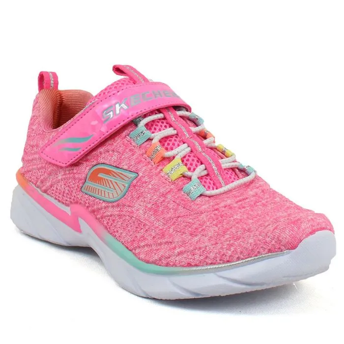 Skechers sneakers da bambina e ragazza Swirly Girl Shimmer Time 81703L PKMT rosa