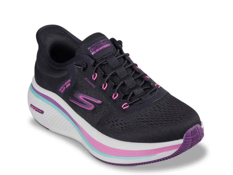 Skechers Women's Slip-ins GO RUN Elevate 2.0 Banyan - Black/Pink